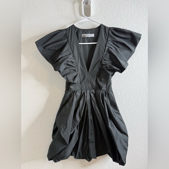 Philosophy di Lorenzo Serafini V-Neck Mini Dress
 Sz 0 - Picture 6 of 16